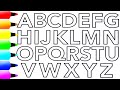 Draw abc  abcdefghijklmnopqrstuvwxyz  easy draw and paint alphabet a to z  ks art