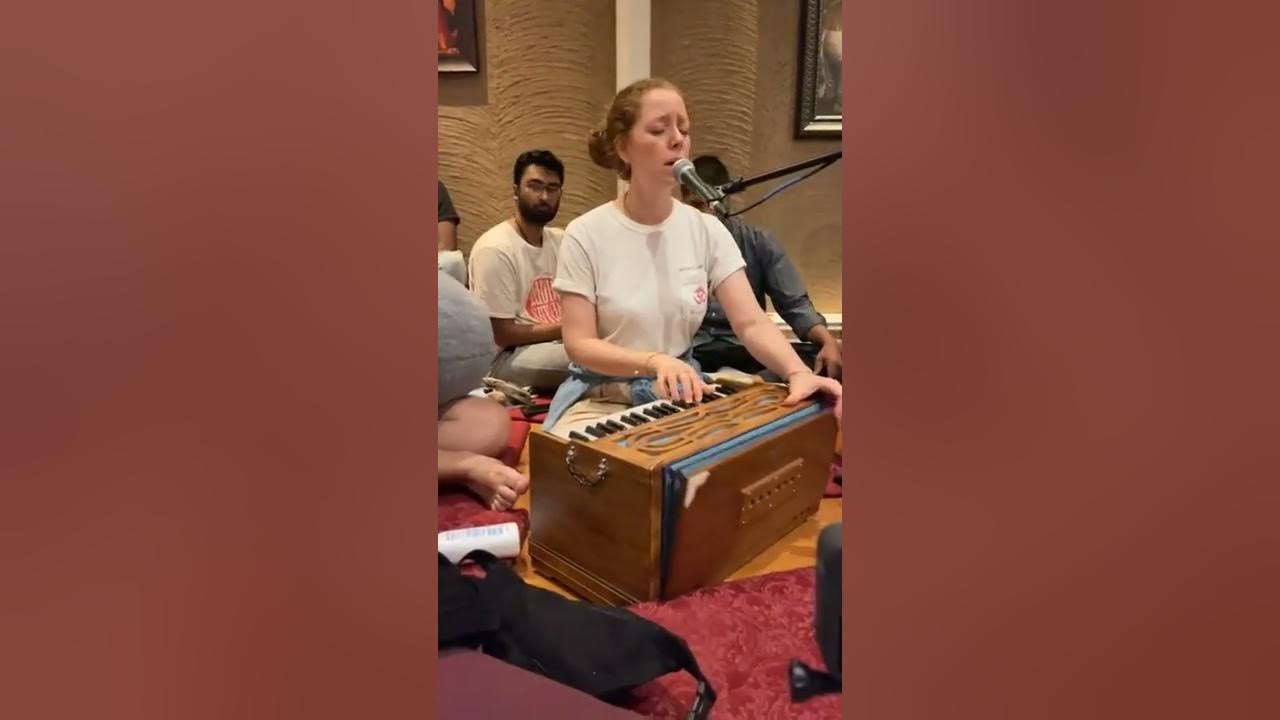 Hare Krishna Kirtan at the Bhakti Center By HG Jahnavi Jivana Mataji