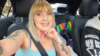 Headed to Fresno for CenCal Standoff | Road trip with the fur babies and hotel room walkthrough