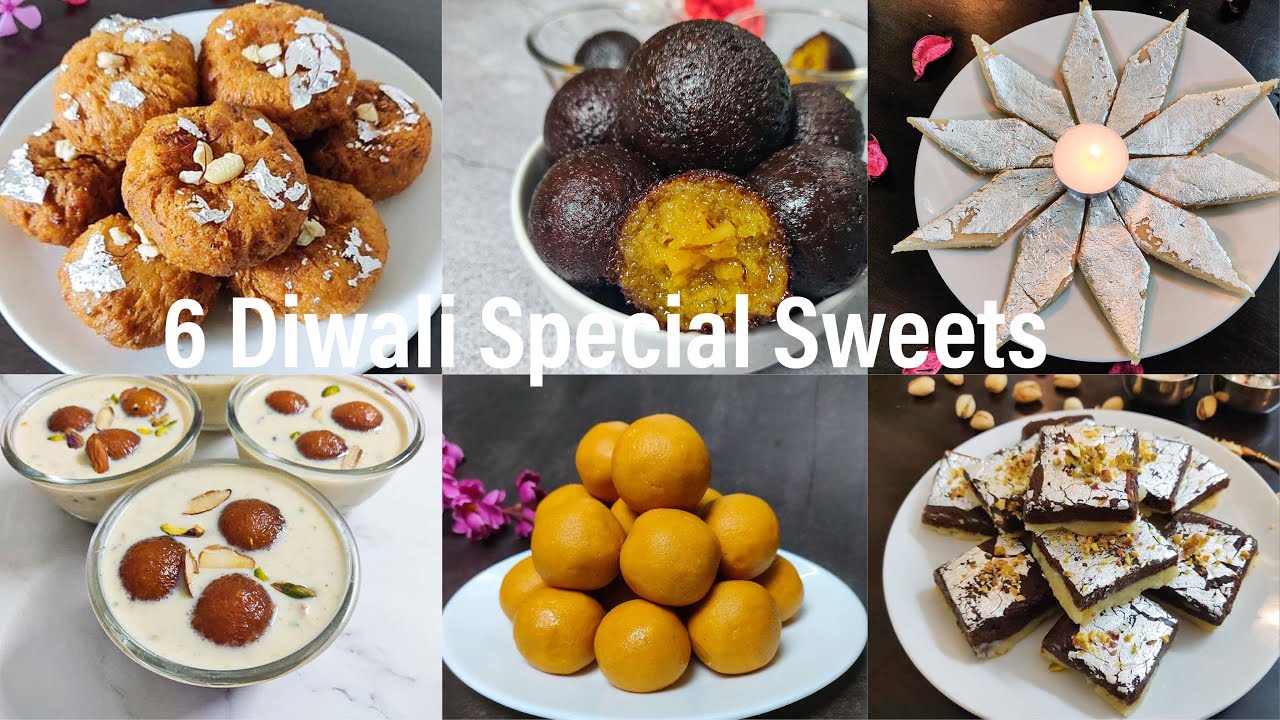 6 Diwali special sweets | Easy Indian Sweets | Indian festivals | Best Bites