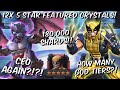 12x 5 Star Featured Crystal Opening! - 180,000 Shards - CEO AGAIN?!?! - Marvel Contest of Champions