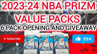 HOT FIRST LOOK ARE THESE A MUSTBUY? 202324 PRIZM BASKETBALL VALUE PACKS. #prizm #nba #wemby