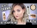 BEAUTY DRAMA? | GLOWY SKIN EVERY DAY MAKEUP | CHIT CHAT GRWM