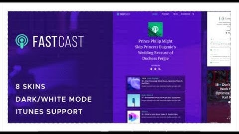 Fastcast - Podcast WordPress Theme | Themeforest Templates