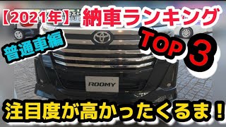 納車ランキングトップ3【普通車編】2021年注目度が高かったくるまは？内装・外装レビュー　ハリアー　ヤリス　ルーミー　アルファード　カローラクロス　アクア　ライズ　TOYOTA