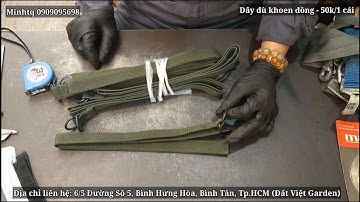 Dây dù màu xanh quân đội, dài 130cm, khoen đồng - 50k/1 sợi #minhtq #0909095698 #hangnhatbai