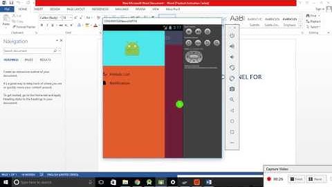 Navigation Drawer In Android Studio