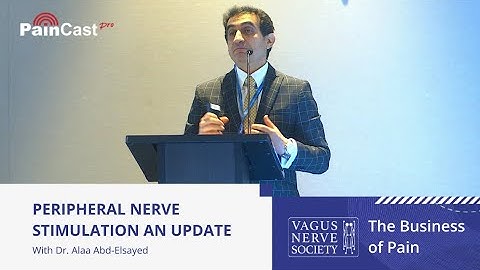 Dr. Alaa Abd-Elsayed - Peripheral Nerve Stimulation an Update