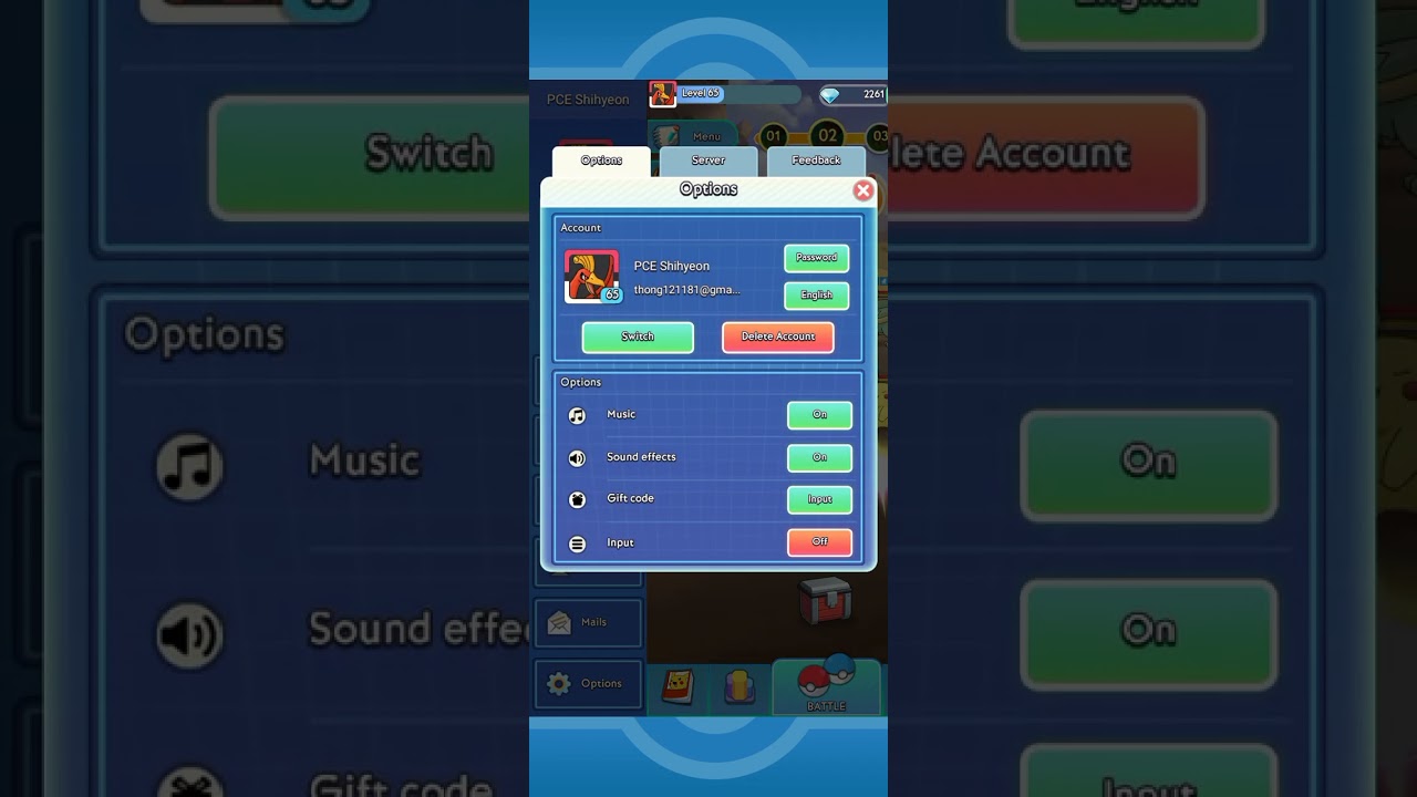 Gift code game Idle pocket monsters cho ae VN