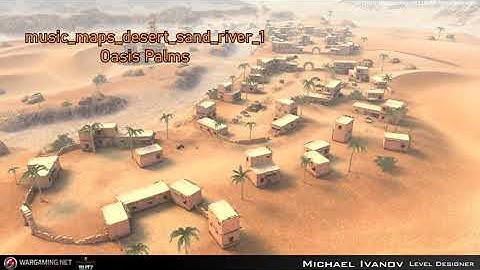 World of Tanks Blitz Oasis Palms Loading Music