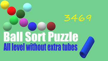 Ball Sort Puzzle Level 3469 🎯 All level without extra tube 😂 Game Walkthrough 😘