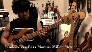 Fender Jazz Bass Marcus Miller Mexico & Japan