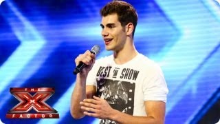 Video thumbnail of "Alejandro sings Hero by Enrique Iglesias - Arena Auditions Week 1 - The X Factor 2013"