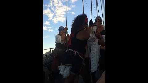 08-13-16 Sat BCM Pirate Sail - Raising the Sail Video 02