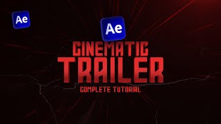 Cinematic Trailer Title Animation in After Effects | After Effects Tutorial | No Plugins Required