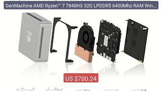 GenMachine AMD Ryzen™ 7 7840HS 32G LPDDR5 6400Mhz RAM Win 11 MINI ... — Best Deal 2026 | Shop Now!