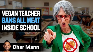 VEGANISTISCHE LERAAR verbiedt alle vlees tijdens Thanksgiving | Dhar Mann Studios