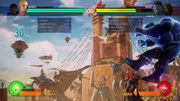 MARVEL VS. CAPCOM: INFINITE_ Ryu & Dante Tag Combo Pt 3