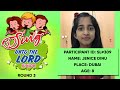 Sing unto the lord junior  round 3  vocal quest 2020  participant id sl309  jenice dinu