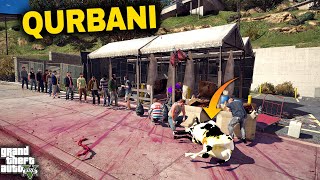 QURBANI - Distributing Meat to Poor People - Eid Al Adha Special - GTA 5 Mods screenshot 4