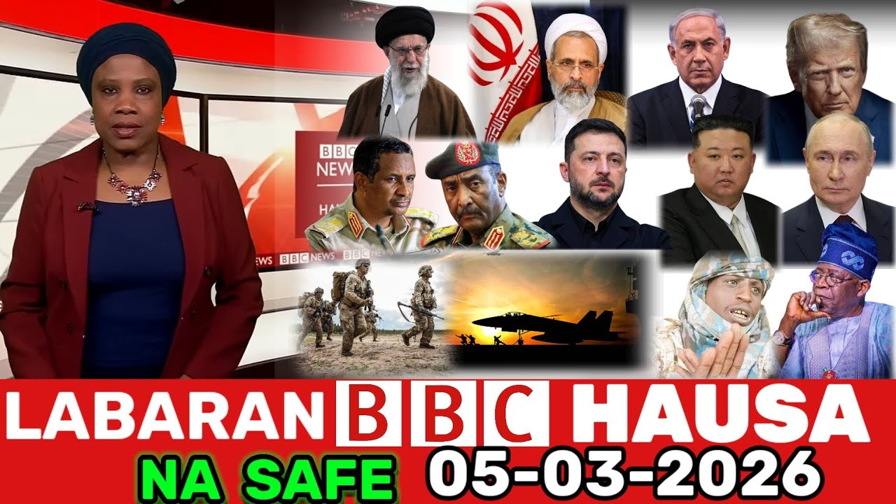 #BBC HAUSA LABARAN YAU NA SAFE 05-03-2026 labaran niger na juyin mulki #bbchausa #labaran duniya