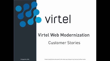 Virtel Web Modernisation - Customers Stories