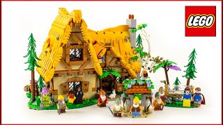 LEGO Disney 43242 Snow White and the Seven Dwarfs' Cottage - Lego Speed Build - Brick Builder by Brick Builder 39,349 views 1 month ago 11 minutes, 19 seconds