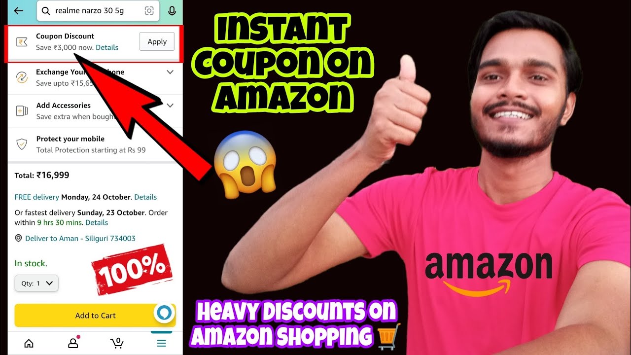 How to get best Amazon Coupon/Promo code for instant discount on Amazon