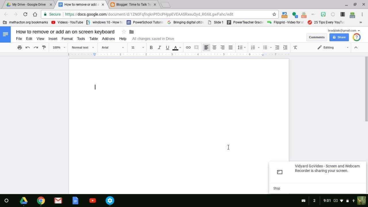How to remove or add an on screen keyboard - YouTube