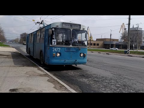 Поездка на троллейбусе