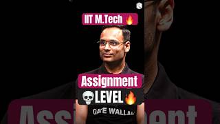 IIT Bombay M.Tech Assignment level is different! 🔥 #computerscience #btech #shorts
