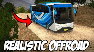 Download New Offroad Route In Bus Simulator Indonesia - BUSSID Map Mod