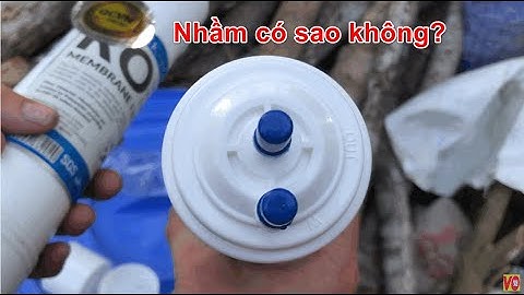 Thay lõi lọc nước số 4 Ro  lắp vòi nước vào, ra, thải đúng sai có ra nước