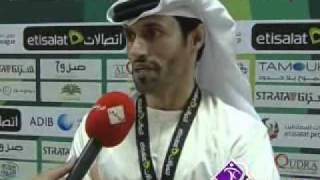 تصريح ماجد العويس عن اللاعب كيتا بعد مباراة العين ودبي