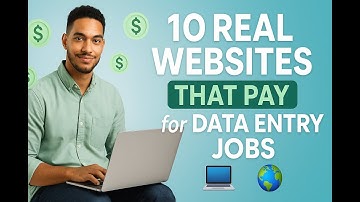 💼 10 Real Websites That PAY for Data Entry Jobs | Work From Home Worldwide (2025 Updated List)