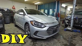 DIY 2018 Hyundai Elantra Bumper Takeout - Any Bumper Takeout