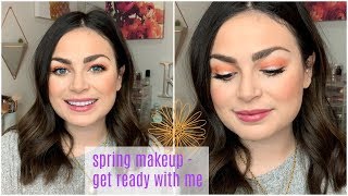 🌸SPRINGY PEACH MAKEUP🌸 + EXCITING NEWS🤗