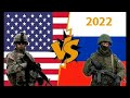 США vs РОССИЯ ① 2022 год Сравнение военных потенциалов - НОВАЯ ИНФОРМАЦИЯ 2022