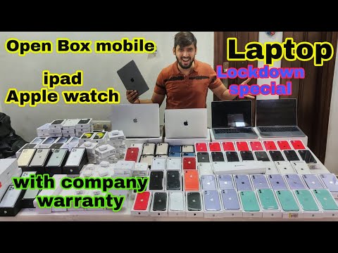 open box in cheap price iphone 11 iphone 12  xr   ipad   apple watch laptop with company warranty