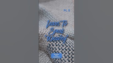 Learn To Speak Weaving - Pt. 8 - Shed  #weaving #fibreart #learntoweave