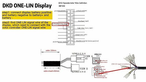 How to Connect ONE-LIN Display with Votol Controller