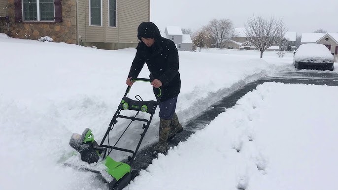 New - Greenworks 40V 12-Inch Cordless Snow Shovel (Tool Only)