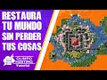 Como REGENERAR partes de tu MUNDO de MINECRAFT!!