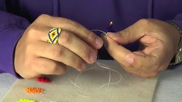 How To: Simple Loop Beaded Earring