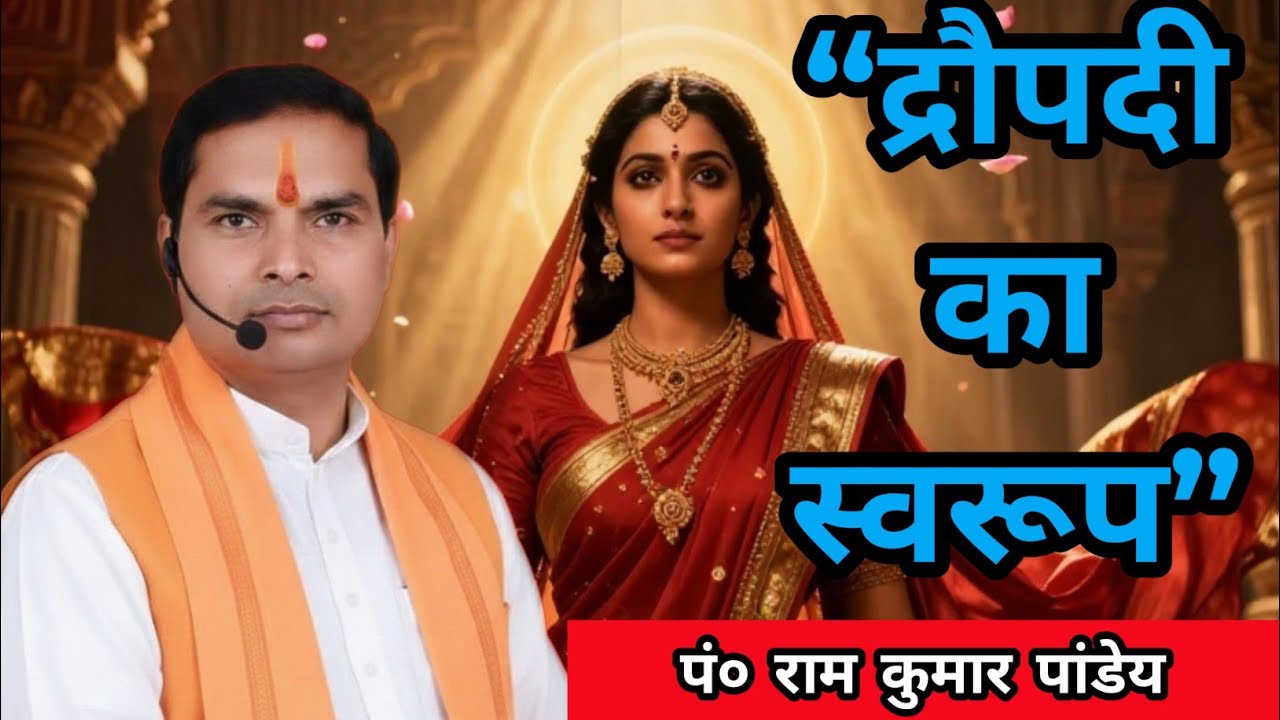“द्रौपदी का स्वरूप” || पं० राम कुमार पांडेय ||