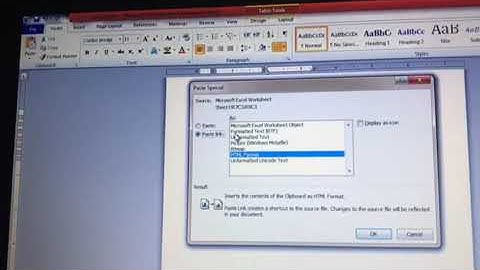 MENGHUBUNGKAN DATA MICROSOFT EXCEL KE TABEL MICROSOFT WORD