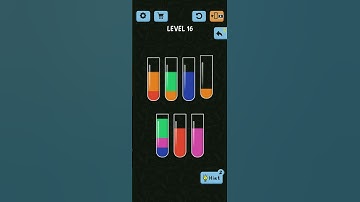 Water color sort all levels full gameplay walkthrough level 16 #gameplay #vngamer52 #watercolorsort