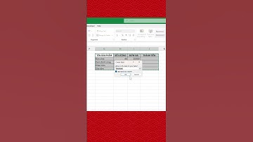 Tự động kẻ bảng và làm phép tính trong excel #tinhocvanphong #excel #exceltips #exceltricks
