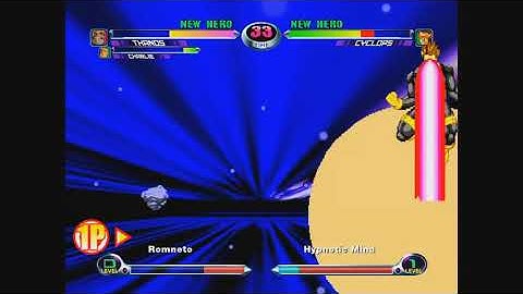 MvC2: Cyclops SOB Nullifies Power Ball (by Hypnotic Mind)