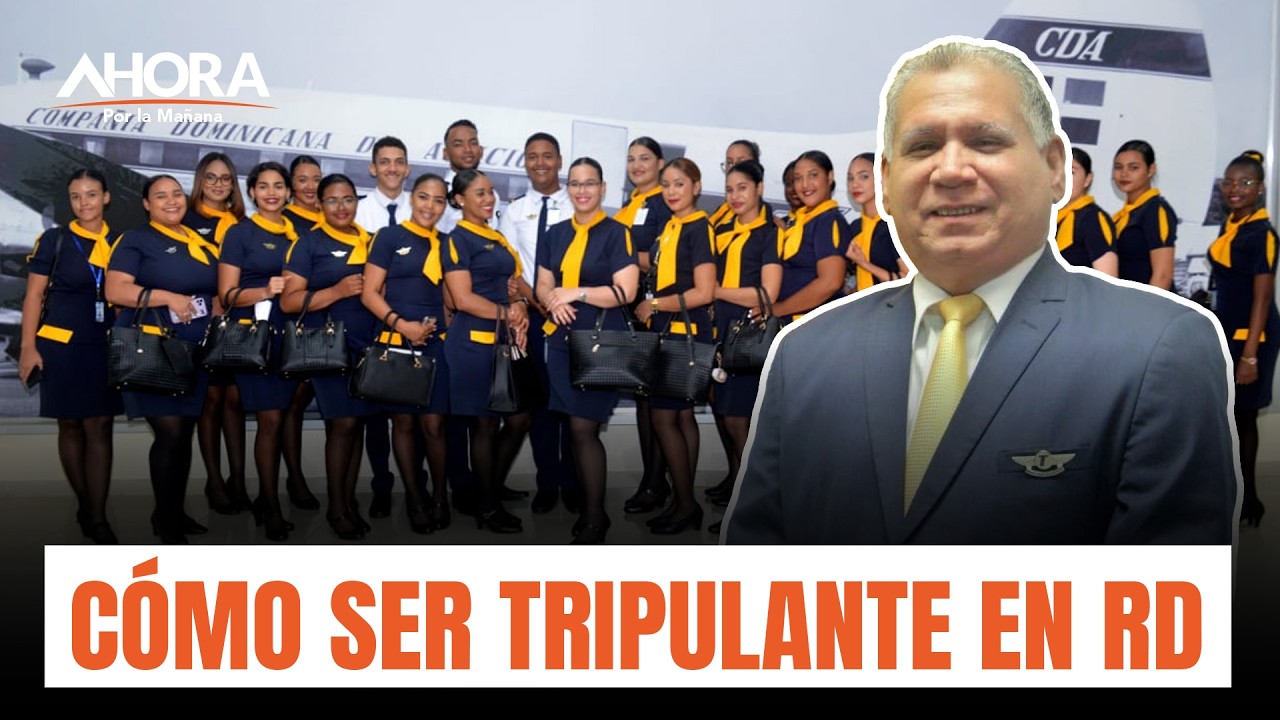 Tripulantes VIP: Cómo estudiar para ser tripulante de cabina en RD ✈️